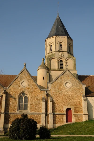 Франция, церковь Святого Мартина-ла-Гаренна в Ивелине — стоковое фото