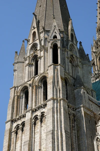Fransa, chartres Katedrali eure içinde et loir — Stok fotoğraf