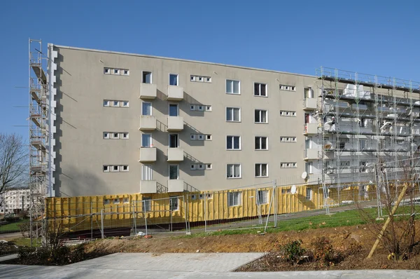 França, renovação de um edifício em Les Mureaux — Fotografia de Stock