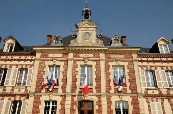 फ्रान्स, Eure मध्ये गॅस्नी शहर हॉल — स्टॉक फोटो, इमेज