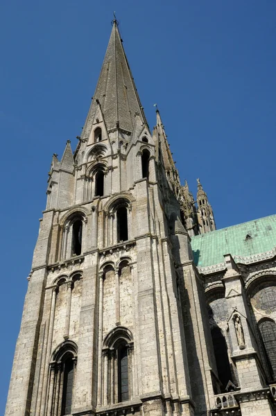 Francia, la catedral de Chartres en Eure et Loir —  Fotos de Stock