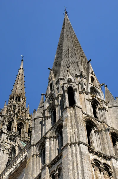 Fransa, chartres Katedrali eure içinde et loir — Stok fotoğraf