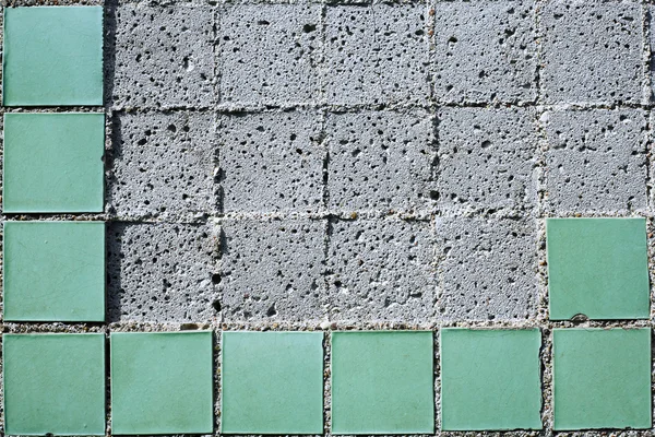 Texture della vecchia parete di piastrelle — Foto Stock
