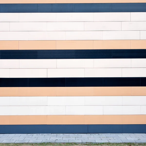 Modern duvar çizgili — Stok fotoğraf