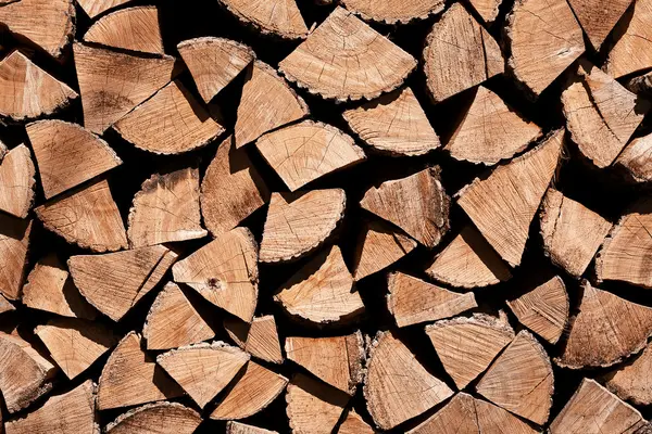 stock image Chopped fire wood