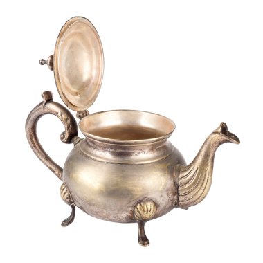 Old teapot clipart