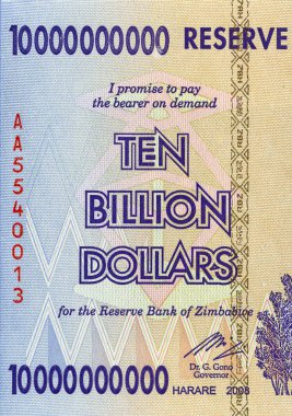 Ten Billion Dollars clipart