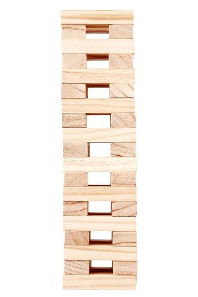 Tour de blocs en bois — Photo