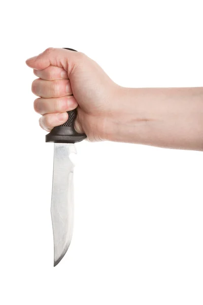Kniv i handen — Stockfoto