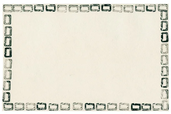 Χαρτί με χέρι βαμμένο πλαίσιο — Φωτογραφία Αρχείου