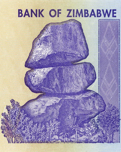 Zimbabwe-Note Stockbild
