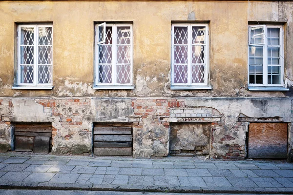 거리 벽을 세 — 스톡 사진