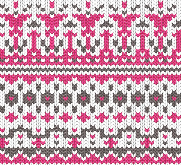 Fond tricoté sans couture — Image vectorielle