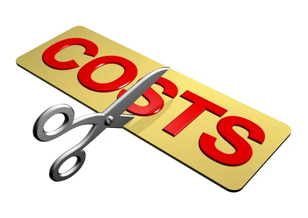 Cutting Costs — Stock Photo, Image