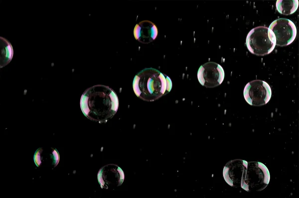 Bubbla abstrakt närbild — Stockfoto