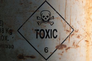 Toxic sign clipart