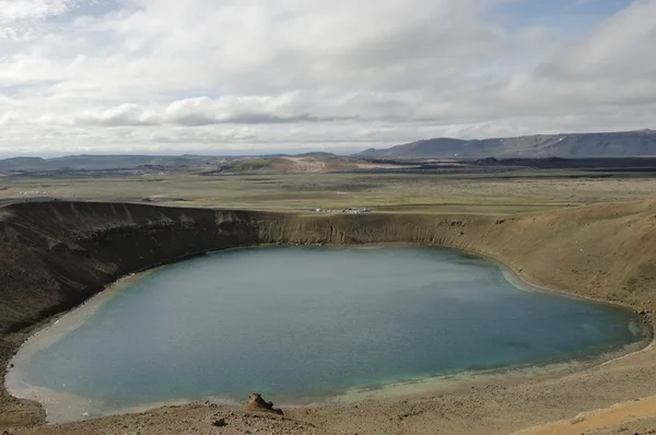 Крапля озера Ісландії . — стокове фото