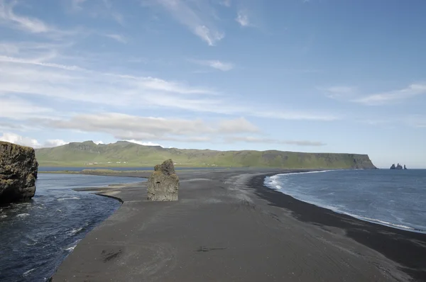 岬あり、アイスランドで中洲 — ストック写真