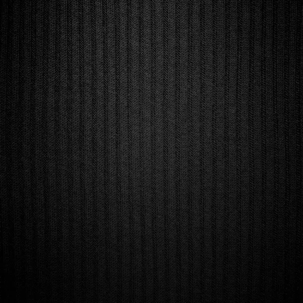 黑色针织面料 — 图库照片