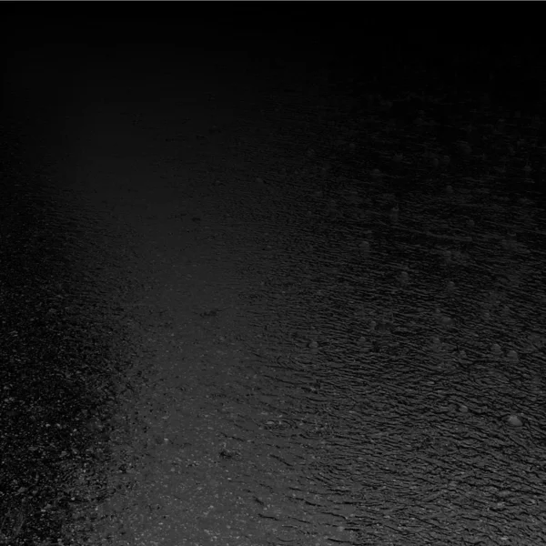 Black rain on street — Stock Photo, Image