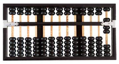 yedi gösterilen abacus