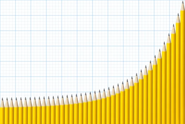 Exponential Graph of Pencils