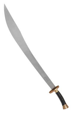Tan Tow Chinese Broad Sword clipart