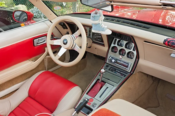 stock image Chevrolet Corvette interior