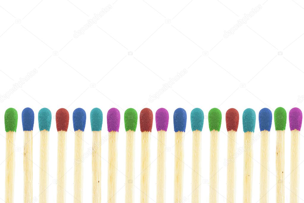 Colorfull matches
