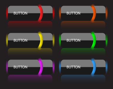 Buttons black lightness clipart