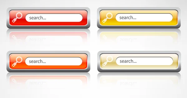 Search button — Stock Vector