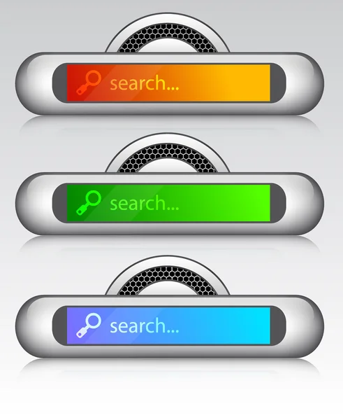 Search buttons — Stock Vector