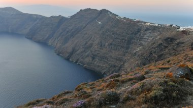 Santorini caldera, Yunanistan