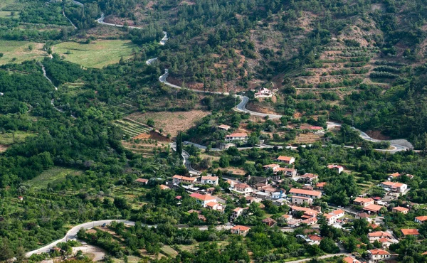 Chipre aldeia de montanha — Fotografia de Stock