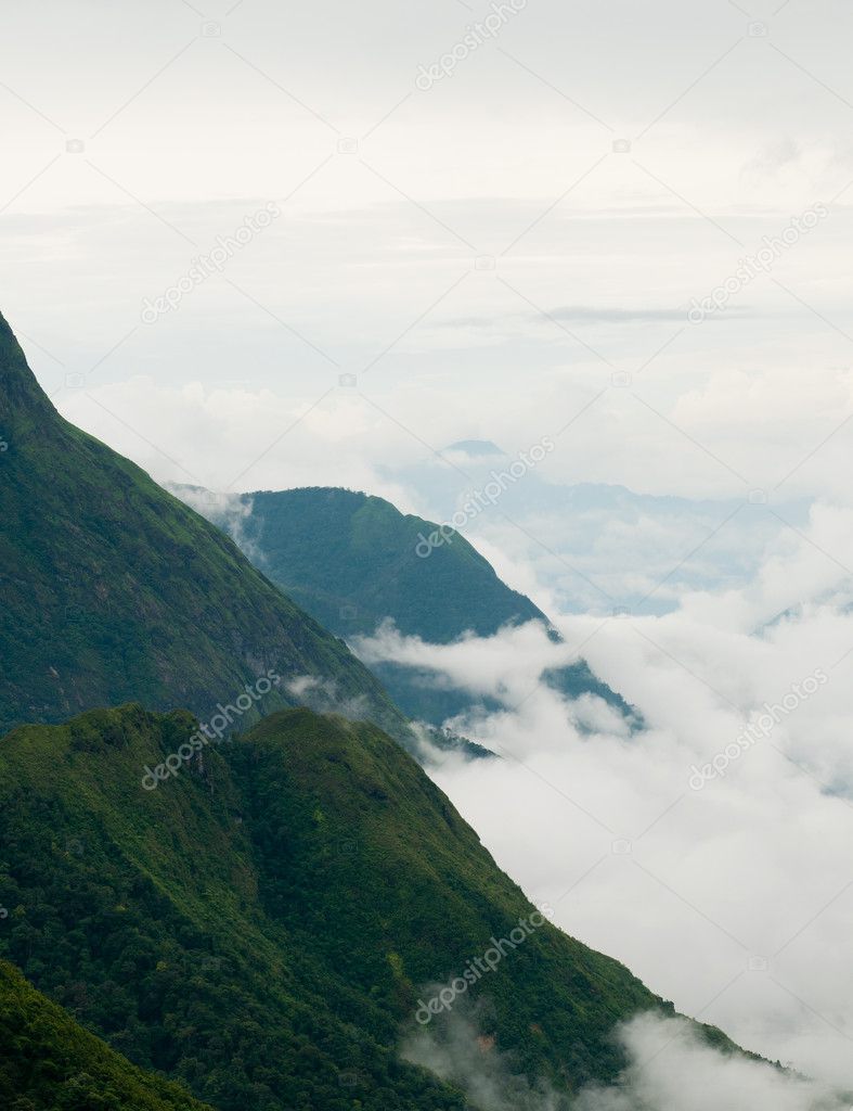 Vietnamese mountains landscape