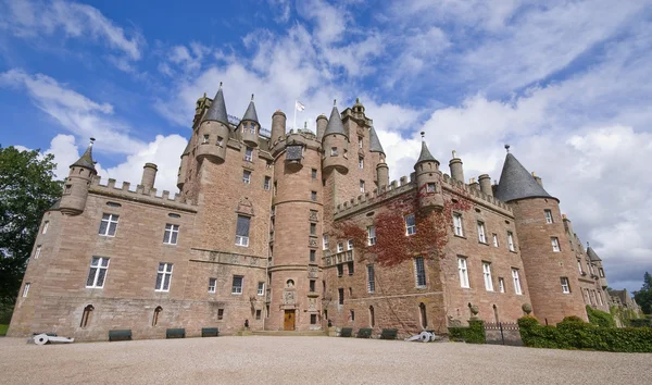 Glamis castle i Skottland — Stockfoto