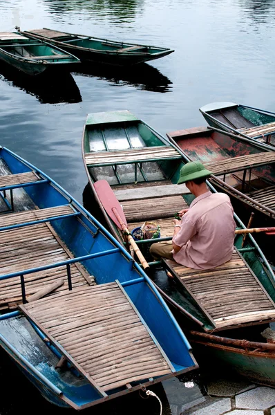 Barquero, Vietnam — Foto de Stock