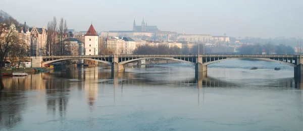 Krajobraz Pragi — Zdjęcie stockowe