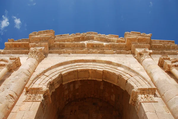 Jerash Ruínas da cidade antiga — Fotografia de Stock