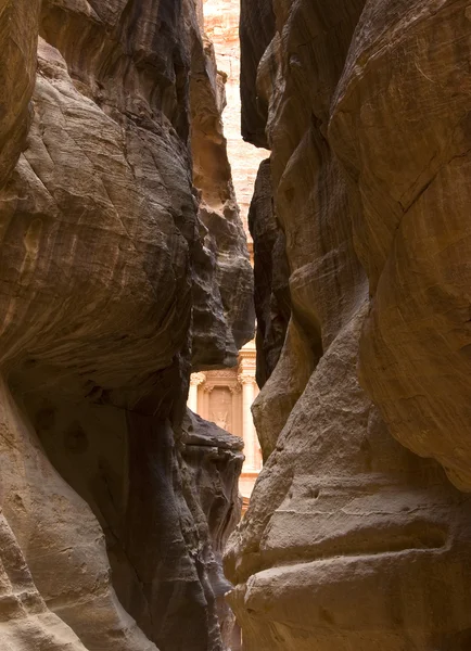Petra Lugar antiguo en Jordania — Foto de Stock