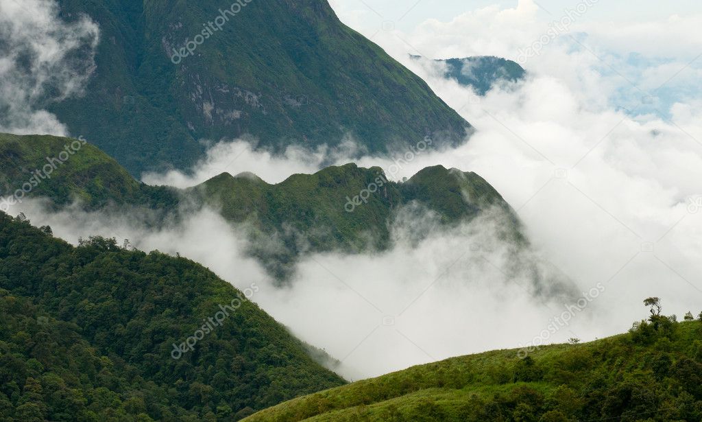 Vietnamese mountains landscape
