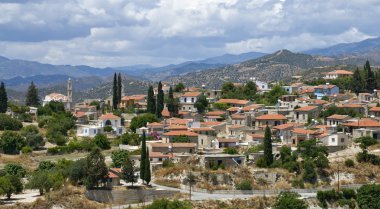 Cyprus Village, Kato Drys in Larnaca clipart