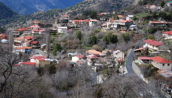 Vesnice lemithou na Kypru. — Stock fotografie