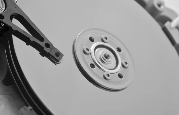 하드 디스크 컴퓨터 드라이브 내부 세부 사항 — 스톡 사진