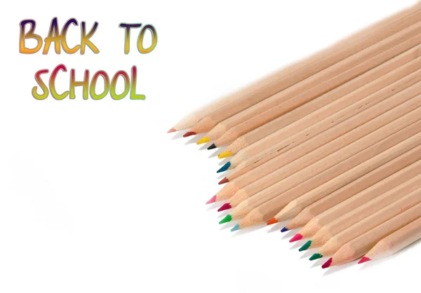 Back to school, pencils — Stock Photo, Image