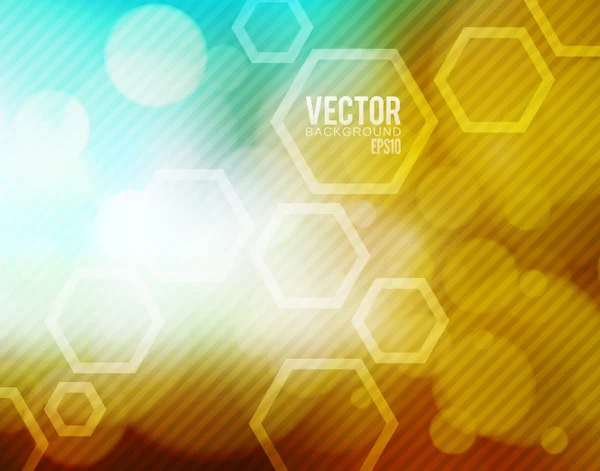 Hexagon abstrakt bakgrund — Stockfoto