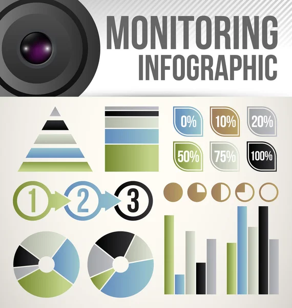 Infographic Template — Stock Photo, Image