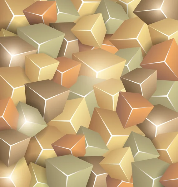 Retro Cubes Background — Stock Photo, Image