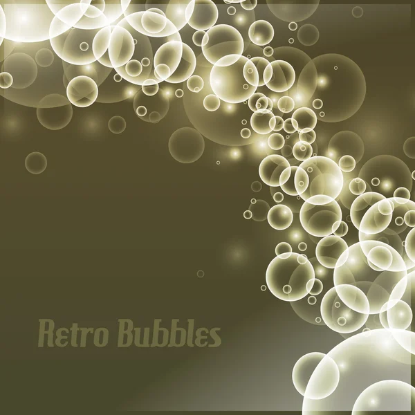 Tema Vintage Bubble — Foto de Stock