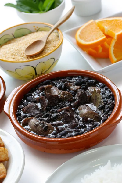 Feijoada, brazilian cuisine — Stock Photo, Image